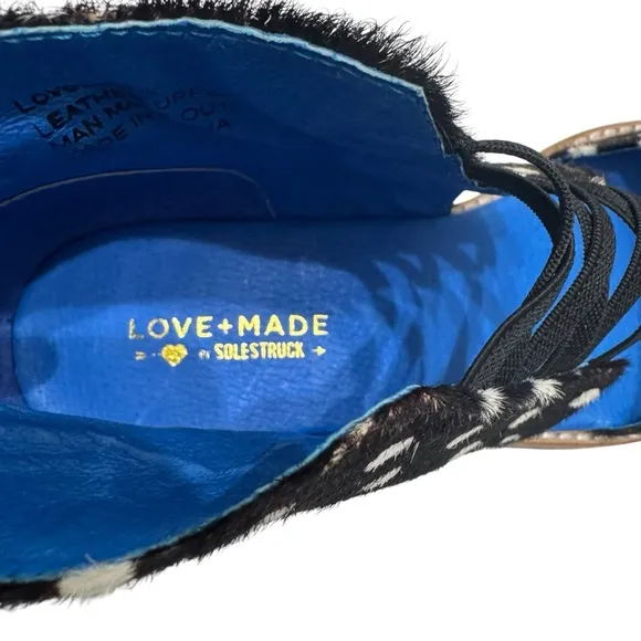 Love Made x Solestruck Polkadot Shoes Sz 11