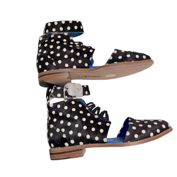 Love Made x Solestruck Polkadot Shoes Sz 11