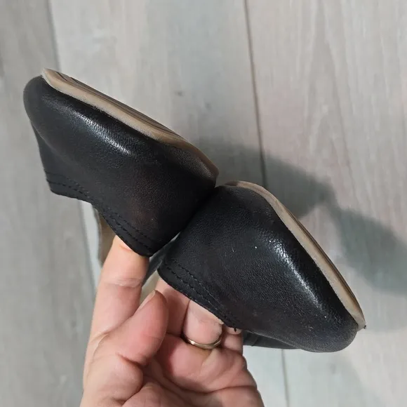Lucky Brand Women Alba Leather Loafer Slip on shoes sz 9.5M