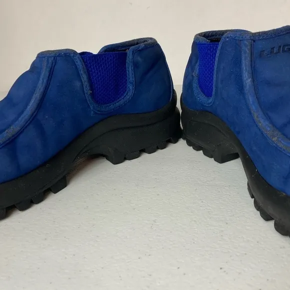 Lugz Leather Suede Upper Blue Suede Shoes Sz 8