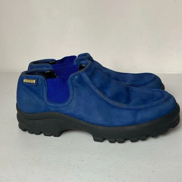 Lugz Leather Suede Upper Blue Suede Shoes Sz 8