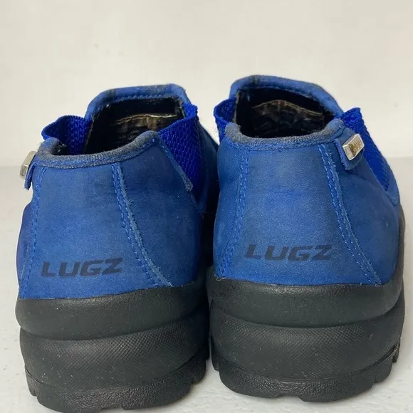 Lugz Leather Suede Upper Blue Suede Shoes Sz 8