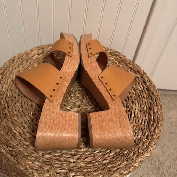 Madewell The Clara Clog Sandal - Size 9 (no size on shoe that I see) - Great