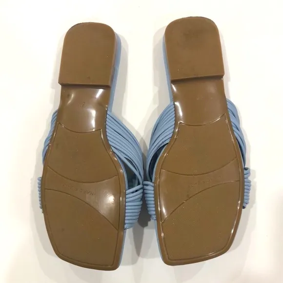 Marc Fisher Blue Sandals with Elegant Straps