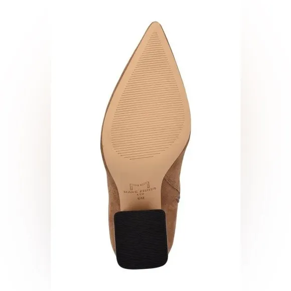 Marc Fisher LTD Larry Pointed Toe Ankle Boots, Size 8.5 NEW w/o Box