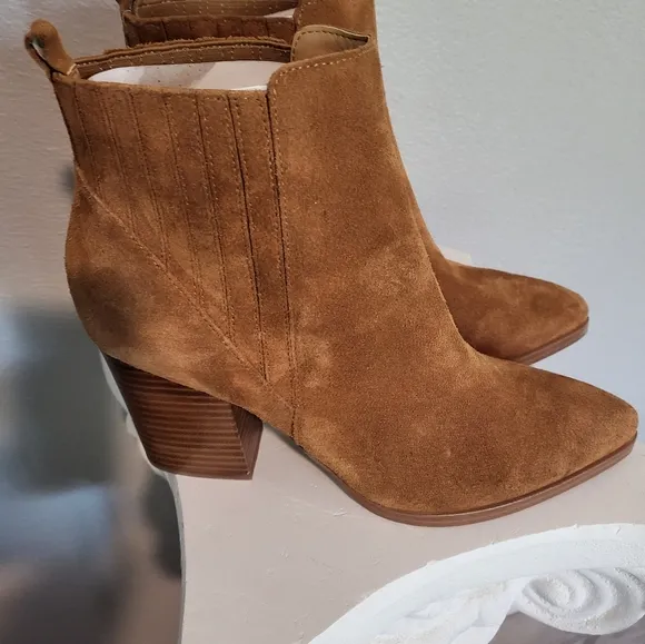 Marc Fisher Suede Ankle Boots