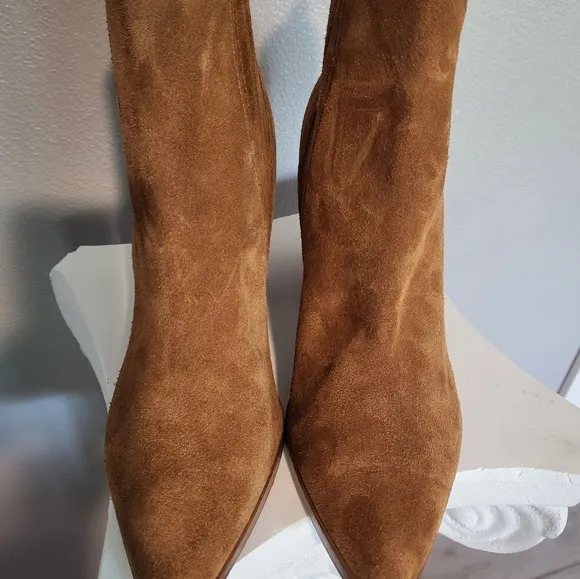 Marc Fisher Suede Ankle Boots