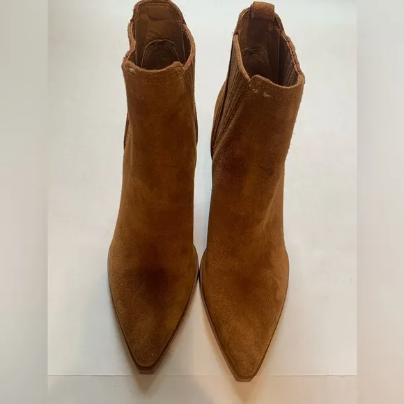 Marc Fisher Women’s Gadri Brown Ankle Boots 6M