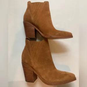 Marc Fisher Women’s Gadri Brown Ankle Boots 6M