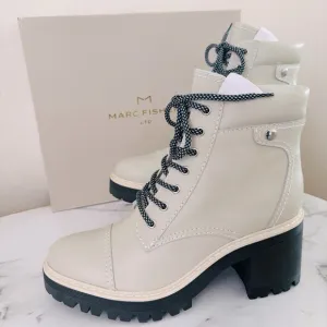 Marc Fisher Women's Wenner Boots NWT Ivory Color