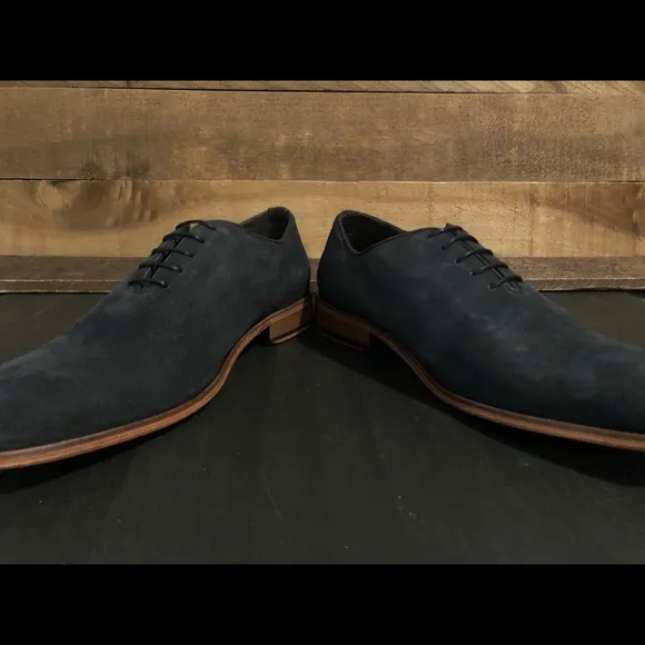 MARC JOSEPH NY Watts St Suede Oxford Dress Shoes
