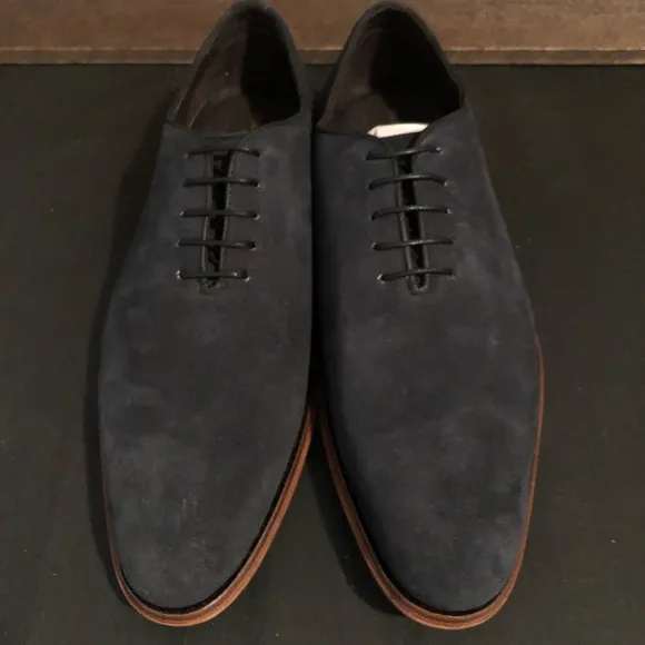 MARC JOSEPH NY Watts St Suede Oxford Dress Shoes