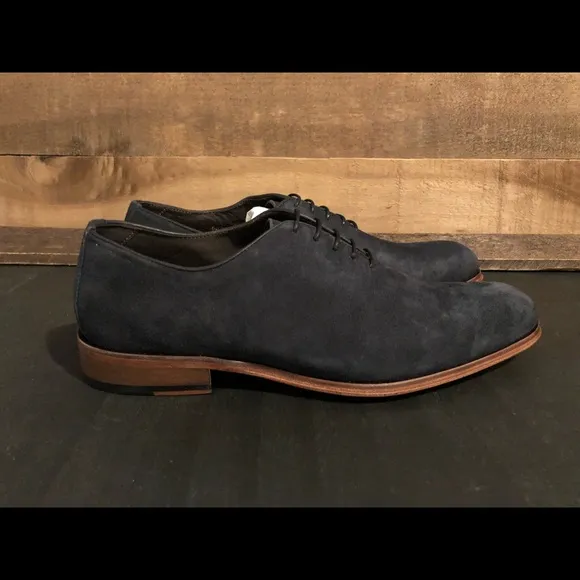 MARC JOSEPH NY Watts St Suede Oxford Dress Shoes