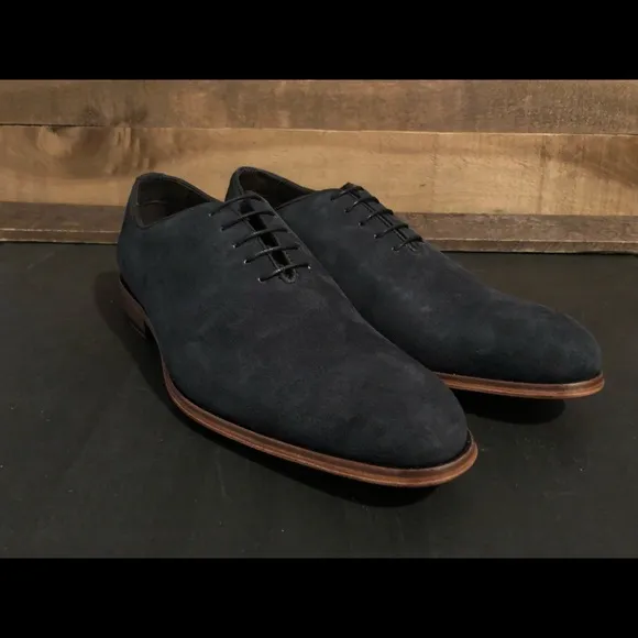 MARC JOSEPH NY Watts St Suede Oxford Dress Shoes