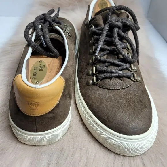 Massimo Dutti Low Top Men's  Brown SuedeSneaker Shoes