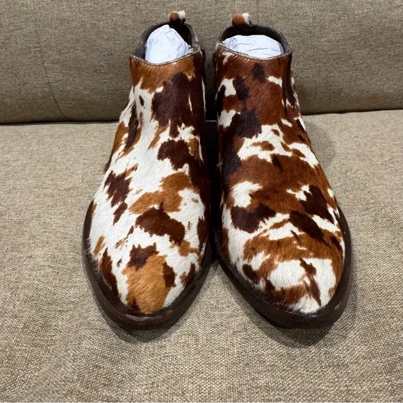 Matisse Orlin Calf Hair Ankle Boots 7.5