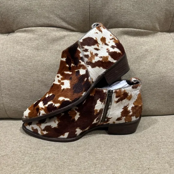 Matisse Orlin Calf Hair Ankle Boots 7.5