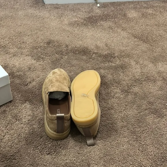 MaxMara women suede shoes size 11