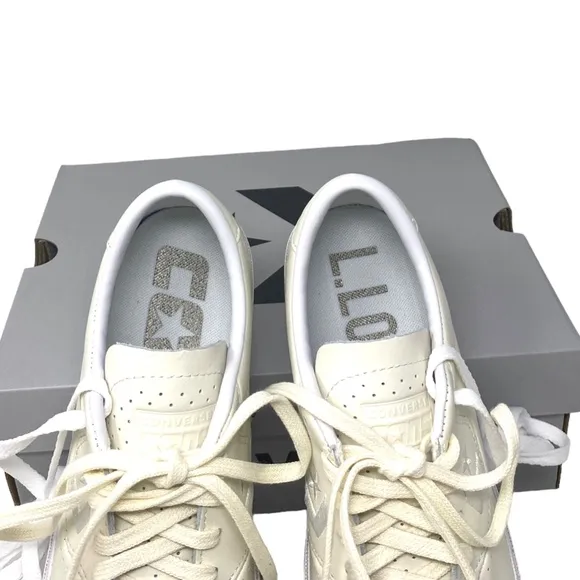 💖MEGA SALE💖Converse Louie Lopez Pro Low Top White Women Leather Shoes 170500C
