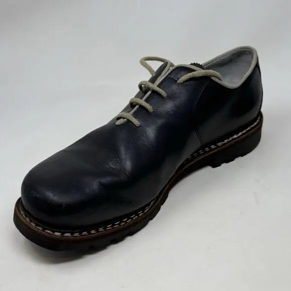 Meindl German Shoes Mens 11 Black Natina Calf Leather Dress Casual Oxford Derby