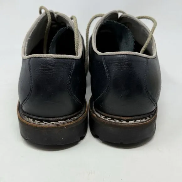 Meindl German Shoes Mens 11 Black Natina Calf Leather Dress Casual Oxford Derby