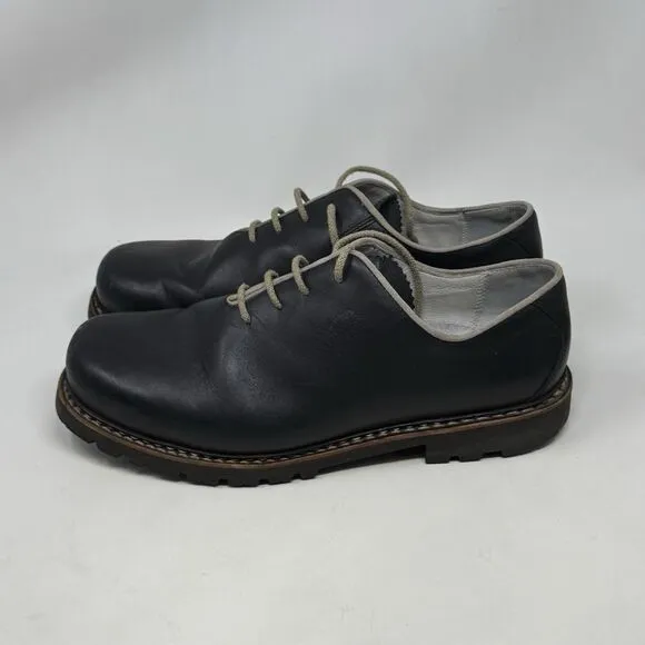 Meindl German Shoes Mens 11 Black Natina Calf Leather Dress Casual Oxford Derby