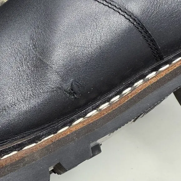 Meindl German Shoes Mens 11 Black Natina Calf Leather Dress Casual Oxford Derby