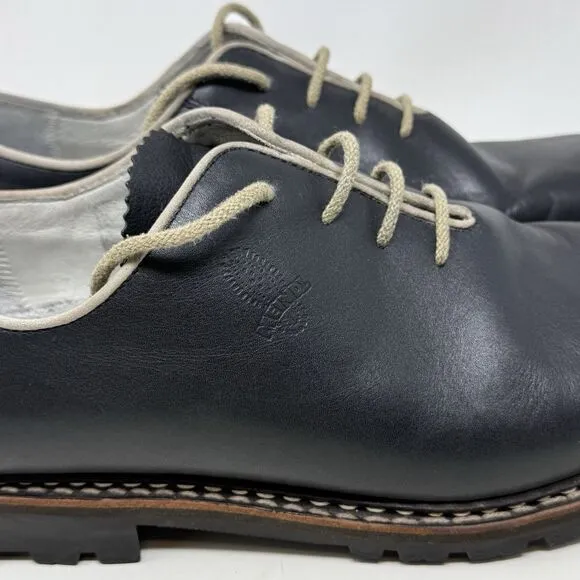 Meindl German Shoes Mens 11 Black Natina Calf Leather Dress Casual Oxford Derby