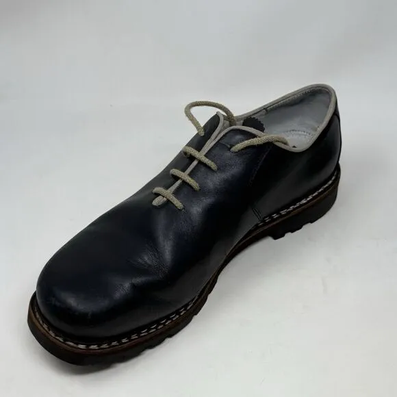Meindl German Shoes Mens 11 Black Natina Calf Leather Dress Casual Oxford Derby