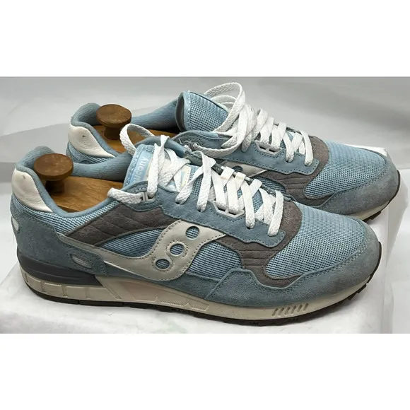 Men Size 12 - Saucony Shadow 5000 Baby Blue &amp; Gray