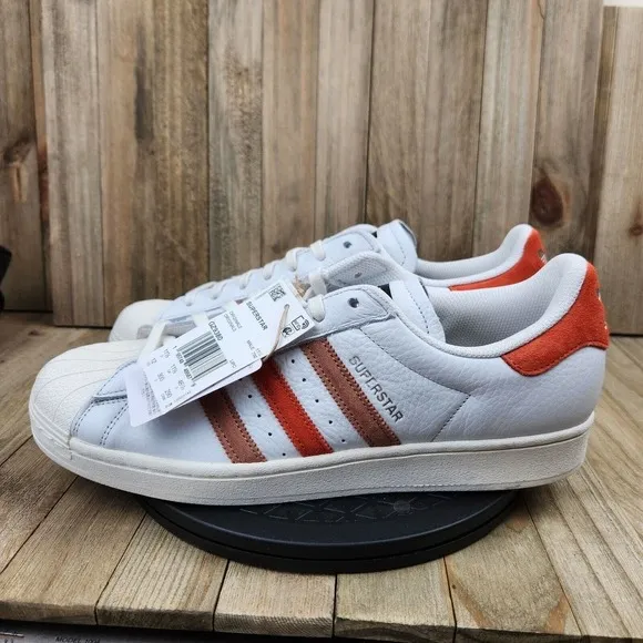 Mens Adidas Superstar size Leather Suede Athletic Sneakers Shoes