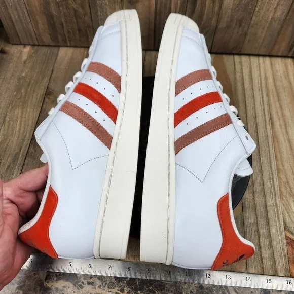 Mens Adidas Superstar size Leather Suede Athletic Sneakers Shoes