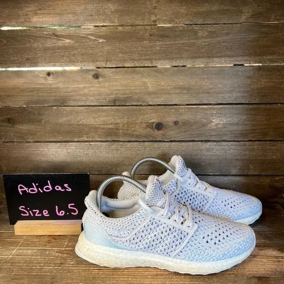 Mens Adidas UltraBoost LTD Parley White Athletic Running Sneakers Shoes Size 6.5