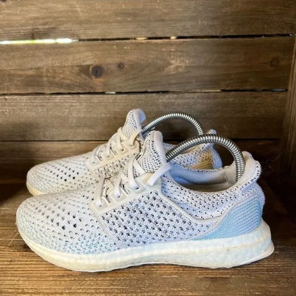 Mens Adidas UltraBoost LTD Parley White Athletic Running Sneakers Shoes Size 6.5