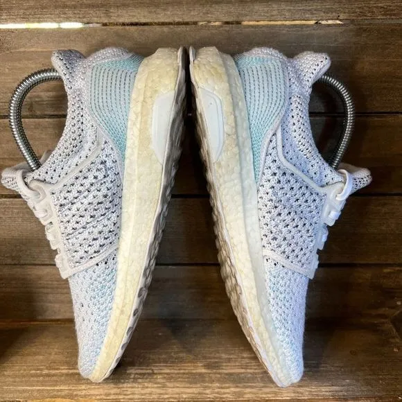 Mens Adidas UltraBoost LTD Parley White Athletic Running Sneakers Shoes Size 6.5