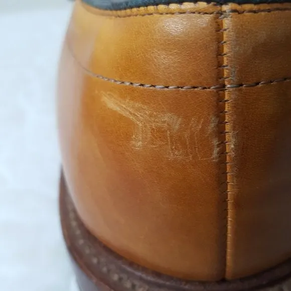 Mens Allen Edmonds Hillcrest Oxfords Dress Shoes Size 10 D Brown Leather
