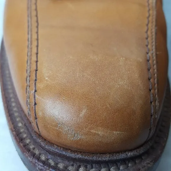 Mens Allen Edmonds Hillcrest Oxfords Dress Shoes Size 10 D Brown Leather