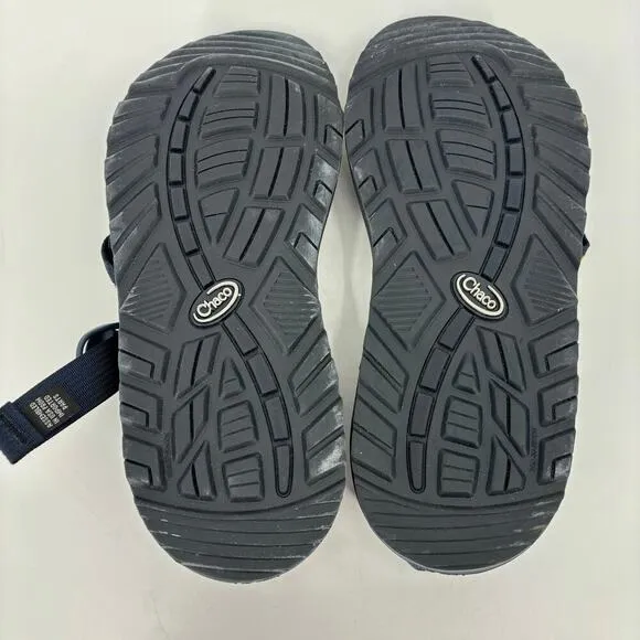 Men's Chaco Z1 Classic Sandals Pac-Man Scaredy Ghost Navy Size 9