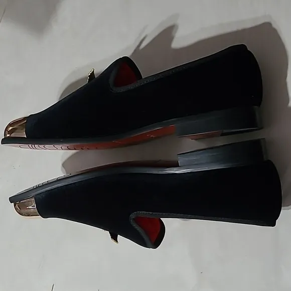 Men's Elanroman Suede Slipon Dress Shoes NWOT