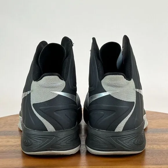 Mens Nike Zoom HyperFuse Gray‎ High Athletic Basketball Shoes Sneakers Size 12 M