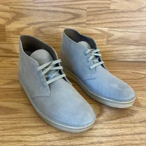 Men's Shoes Clarks Originals DESERT COAL Ankle Boots STONE SUEDE Size 10 M NWT