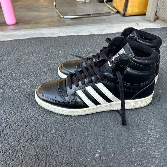 Men's Top Ten RB Leather Hi Tops Sz 12