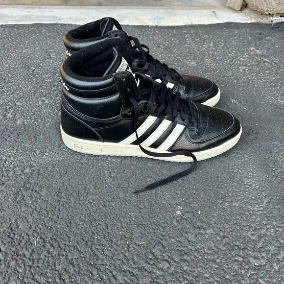 Men's Top Ten RB Leather Hi Tops Sz 12