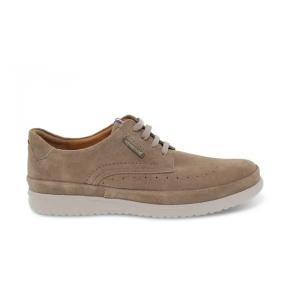 Mephisto air-jet obermaterial thibault taupe suede leather shoes size 9 1/2