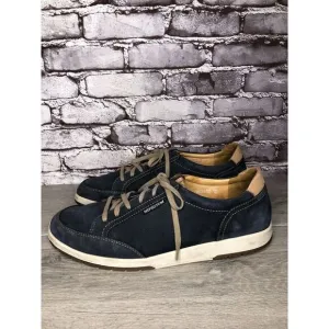 Mephisto Blue Suede Leather Lace Up Comfort Casual Shoes Men Sz 13M US/46EU