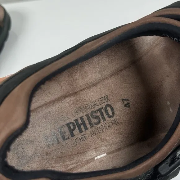 Mephisto Shark Fit Sandals Men's Strappy Leather Comfort Shoes EU 47 US 13