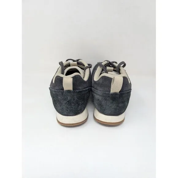 Merrell Alpine Sneaker Men's Size 8.5‎ Suede Leather Shoes Raven Black J004311