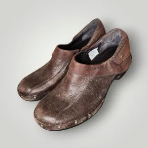 Merrell Espresso Brown Casual Clogs Shoes 7.5 Brown Luxe Espresso Performance