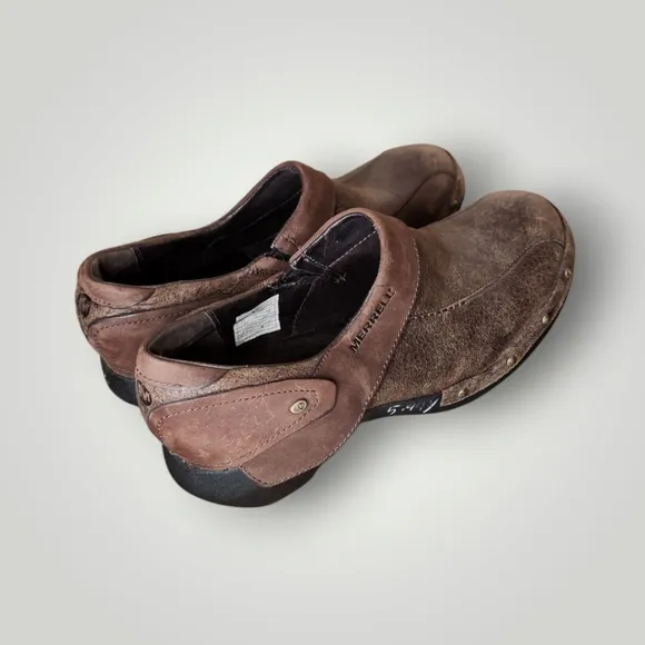 Merrell Espresso Brown Casual Clogs Shoes 7.5 Brown Luxe Espresso Performance