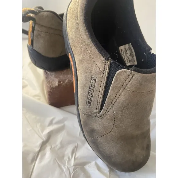 Merrell Jungle Moc Kids Gunsmoke Slip-On Sneakers-Size 2M Kids
